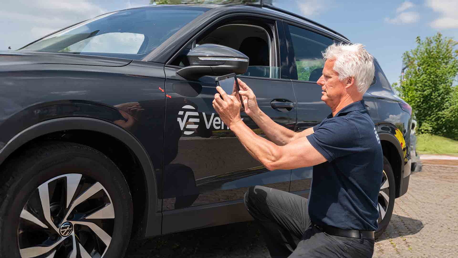 a day in the life - image of man working on a car