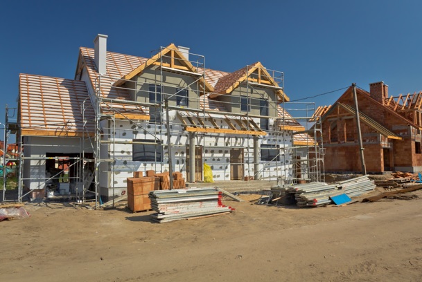 House under construction 