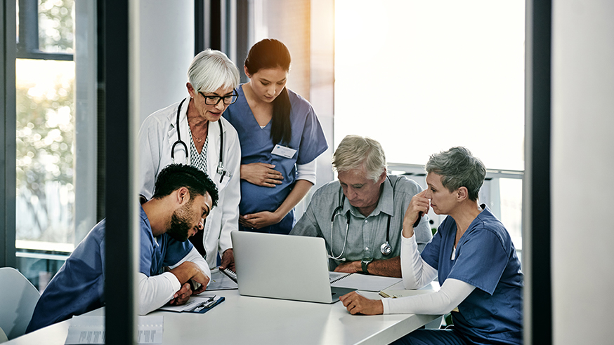 doctors in a meeting
