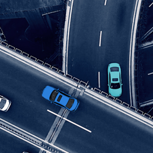 Cars On Freeway 
