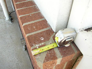 brick veneer