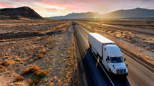 Truck In Desert 