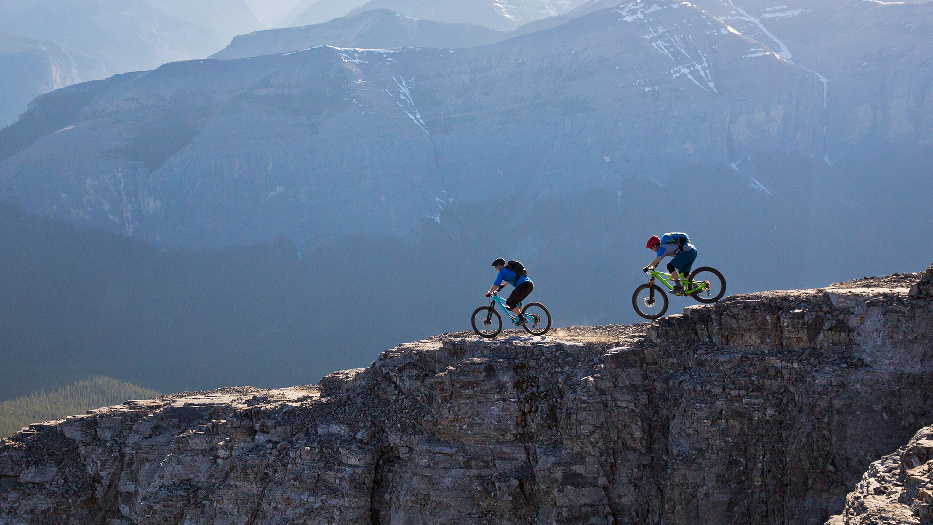 mountain biking