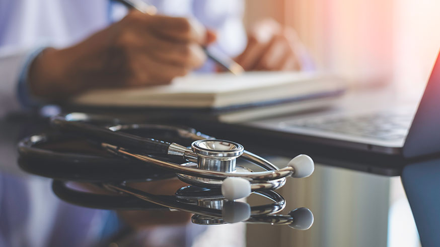 physicians desk
