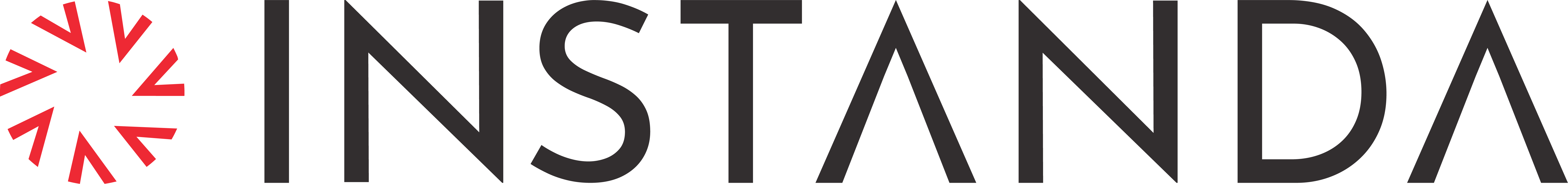 Instanda Logo Rgb Black Red 