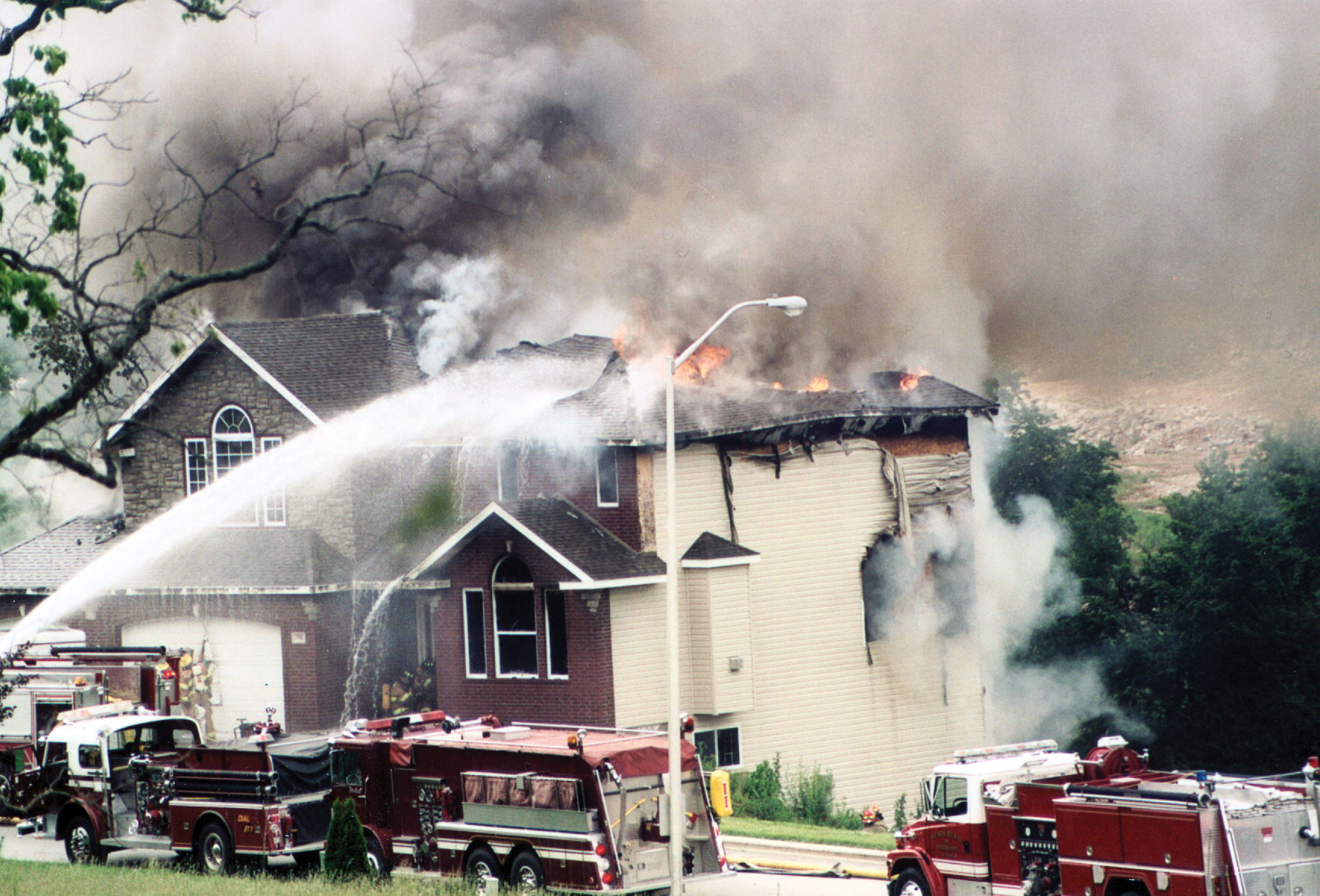 house fire