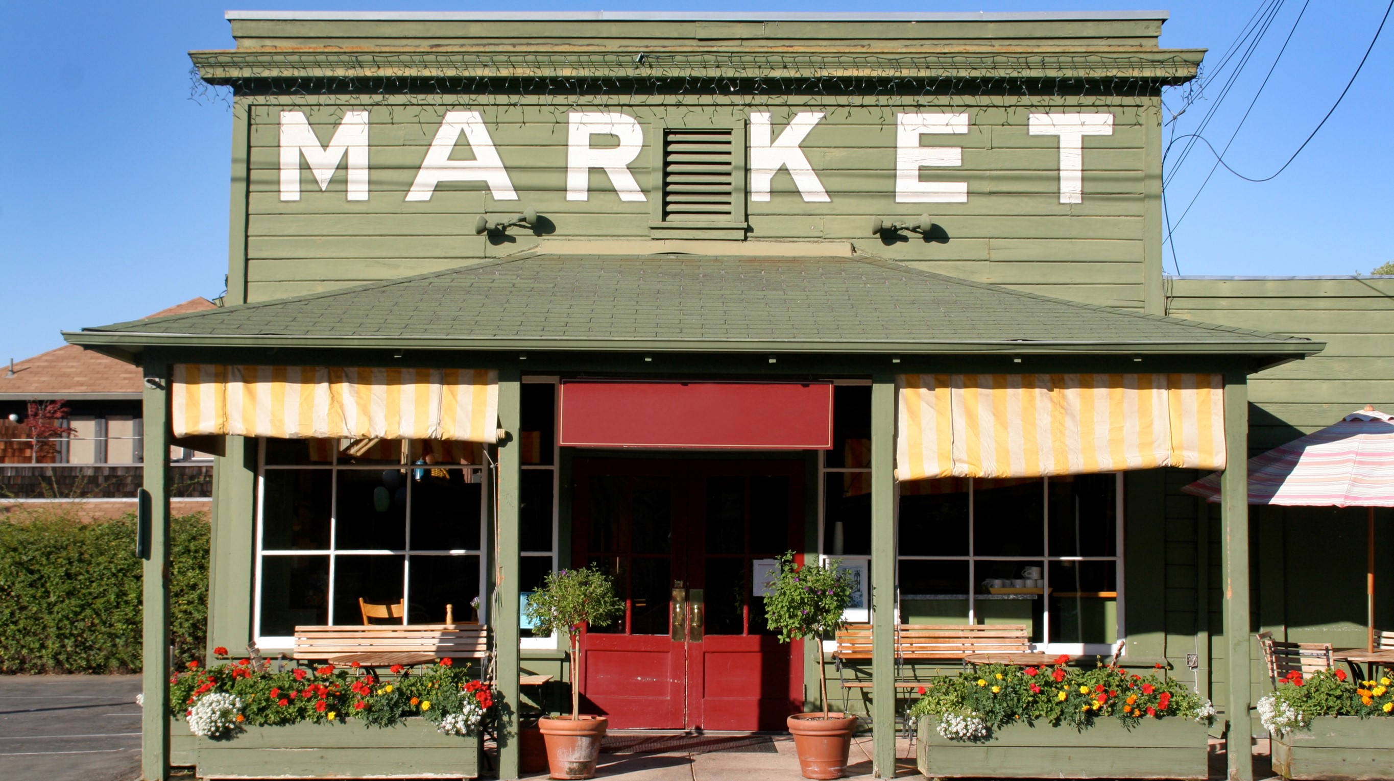 market in town