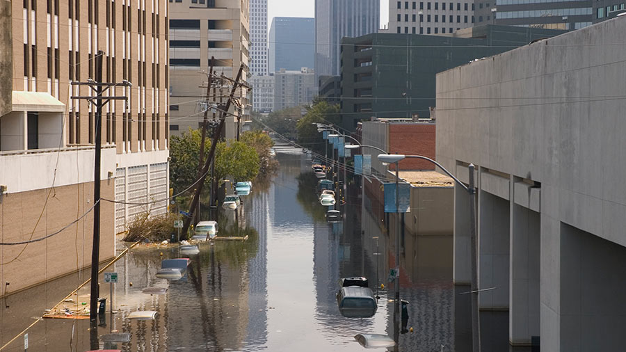 flooded-streets-of-New-Orleans