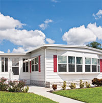 manufactured mobile home